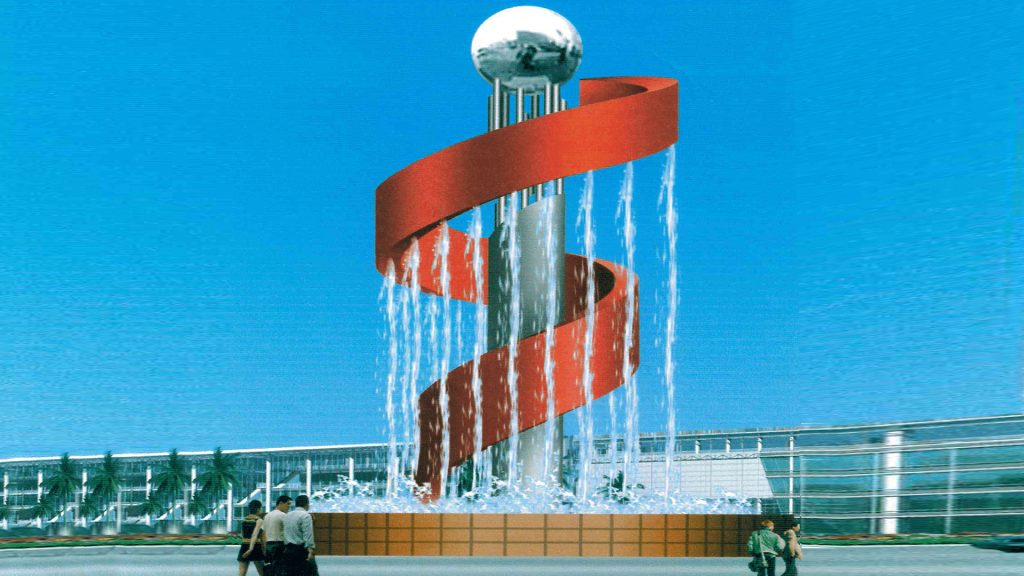 מזרקה ספירלית / S.N 102 SPIRAL FOUNTAIN